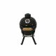 5. Kamado Bono Picnic Ceramic Grill 13” Kamado barbecue/grill Cart Charcoal (fuel) Black