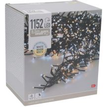 CHRISTMAS TREE LIGHTS LIGHT CHAIN 1152 LED TIMER COOL AND WARM WHITE