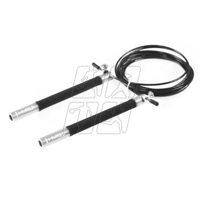 18. Fast skipping rope HMS SK54 black / silver