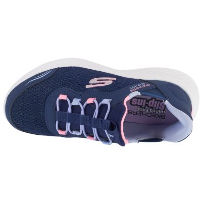 3. Skechers Slip-Ins: Bounder - Simple Cut 303585L-NVY Navy Blue 28