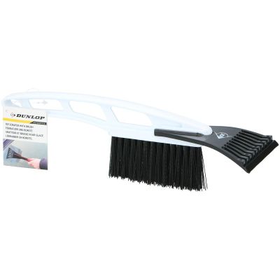 7. 2-in-1 ICE SCRAPER BRUSH 31CM DUNLOP WHITE