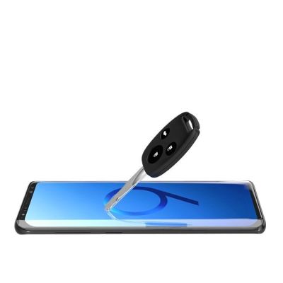 3. 3D Edge Nano Flexi Glass Hybrid Full Screen Protector with frame for Samsung Galaxy S21+ 5G (S21 Plus 5G) black