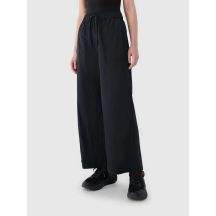 Women's casual wide-leg trousers 4F 4FWSS25TTROF1012-20S