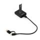 15. GEMBIRD M.2 SATA & NVME SSD DOCKING STATION BLACK