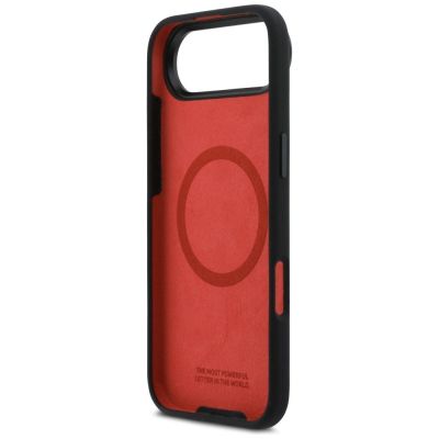 7. BMW M Silicon Horizontal Line MagSafe Case for iPhone Air - Black