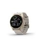 6. Garmin Fenix 8 43mm AMOLED Sapphire Titanium Soft Gold with Limestone Leather Strap