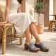 16. Women’s Denim Block-Heel Sandals with Gold-Tone Details M.Daszyński MR23126-7