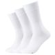 Skechers 3pk Men's Basic Socks SK41007-1000 White 43-46