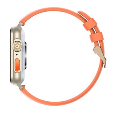 3. Women's Smartwatch RUBICON RNCF06 Titanium/Orange SMARUB221