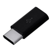 SAVIO AK-31/B Adapter (Micro USB F - USB type CM; black)