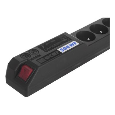 6. HSK DATA ALP-ACAR504WF---03BKG Power Strip (3 m; black)
