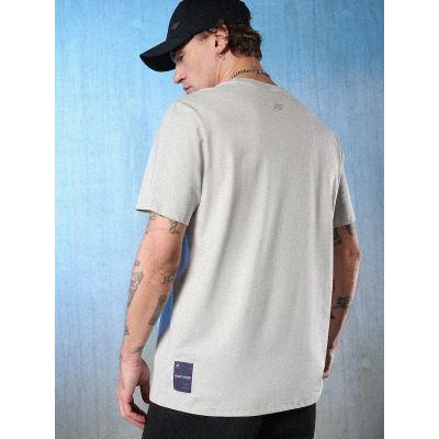 2. Men's regular printed T-shirt 4F 4FRSS26TTSHM3657-27S