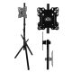 12. MACLEAN TV FLOOR MOUNT / STAND, 27-55", MAX. VESA 200X200, MAX. 60KG MC-181 B