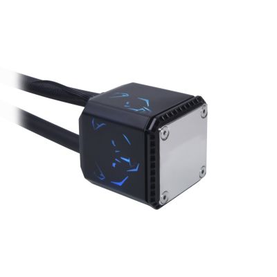 8. Alphacool 11999 computer cooling system Processor Air Cooler 12 cm Black 1 pc.