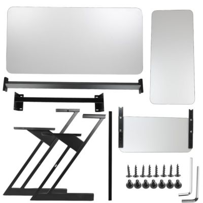 9. SD3 - Studio desk, workstation, tabletop, audio equipment shelf, pull-out keyboard shelf, 91.4 cm