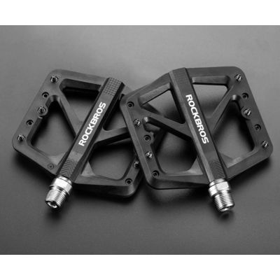 3. Rockbros bicycle pedals black