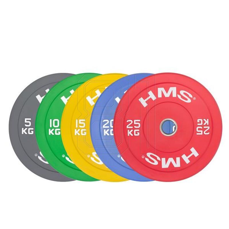 10. HMS GREEN BUMPER Olympic plate 10 kg CBR10