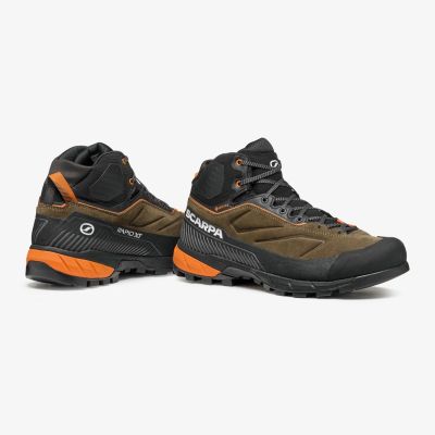 6. Scarpa RAPID XT MID GTX Brown, Orange