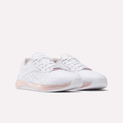 4. Reebok NANO X5 EDGE WHITE/MUTED MAUVE sneakers (100249417)