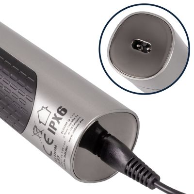 5. ELDOM G55 SHAVING RAZOR THREE HEADS, LCD DISPLAY, BUTTON LOCK, CORDLESS/MAINS OPERATION