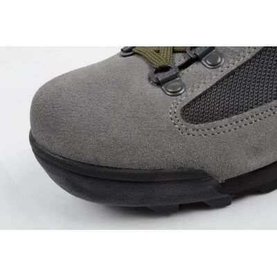 6. Aku Slope GTX Men's Leather Ankle Boots Gray Yellow