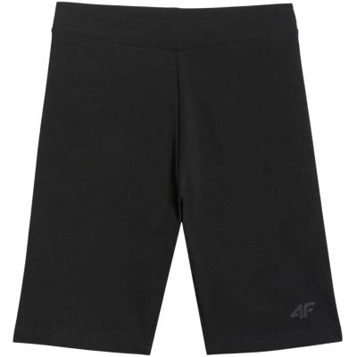 2. Girls' shorts 4F CAS F028 deep black 4FJWSS26TSTIF028 20S