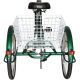 5. 3-WHEEL FOLDING BIKE 24 GREEN SHIMANO 7-SPEED