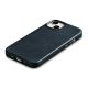 10. iCarer Oil Wax Premium Leather Case iPhone 14 Plus Magnetic Leather Case with MagSafe Dark Blue (WMI14220703-BU)