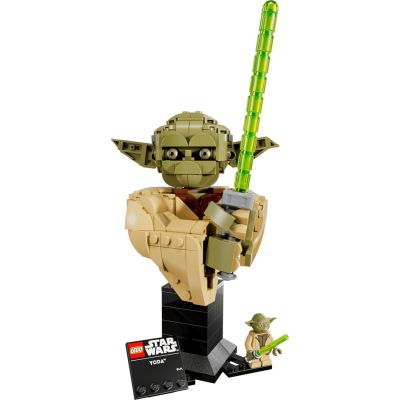 3. LEGO Star Wars 75438 - Yoda Bust