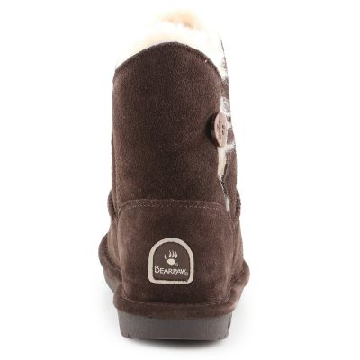 5. Bearpaw Rosie W 1653W-205 Chocolate II Winter Boots