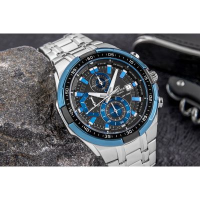 2. Men's Watch CASIO EDIFICE EFR-539D-1A2VUEF + BOX