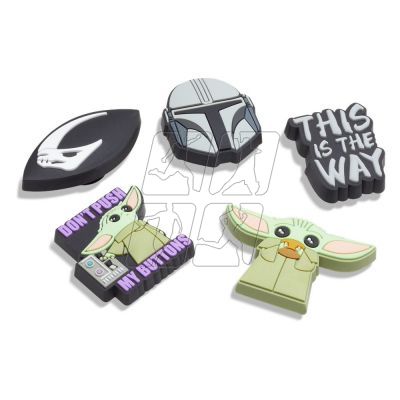 2. Buttons Crocs Jibbitz Disneys The Mandalorian Star Wars 10009674