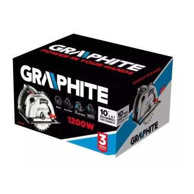7. 1200W circular saw, 185 x 20 mm blade, carrying case