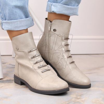 7. Shiny insulated ankle boots Jezzi W JEZ52K