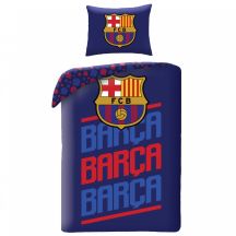 FC Barcelona cotton bedding set 140x200 + 70x90 cm FCB-4515BL