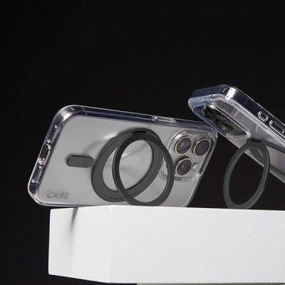 4. CARE by PanzerGlass Feature Kickstand Case iPhone 16 Pro 6.3" black/black MagSafe 1322