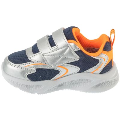 2. Skechers Meteor-Lights - Glow Spike 401498N-SLOR Silver 22