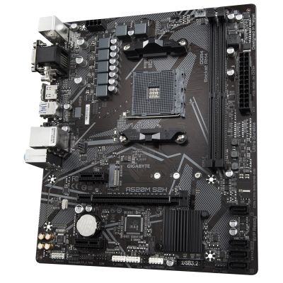 7. GIGABYTE A520M S2H motherboard AMD A520 Socket AM4 micro ATX