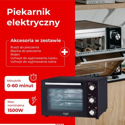 3. ADLER AD 6026 electric oven