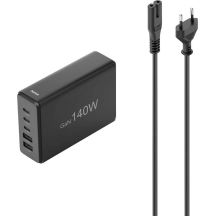Hama 00201978 Mobile Charger Laptop, Power Bank, Smartphone, Tablet Black Alternating Current Fast Charging Internal