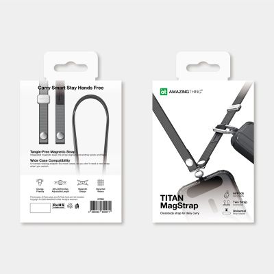 9. AmazingThing Titan MagStrap Magnetic Phone Strap - Black