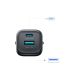 11. Joyroom JR-TG7 33W USB-A + USB-C Wall Charger with 60W USB-C to USB-C 1m Cable - Black
