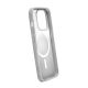 3. Puro Gradient MagSafe Silicone Case for iPhone 15 Pro Max - Silver