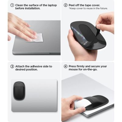 16. Spigen LD220 Mouse Sleeve - Black