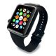 3. Karl Lagerfeld KLAWLSLCK Apple Watch Strap 42/44 / 45mm black / black strap Silicone Choupette Heads