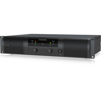 3. Behringer NX6000 2.0 Channel Audio Amplifier Home Black