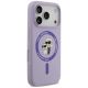 4. Karl Lagerfeld Silicone Karl&Choupette Ring MagSafe Case for iPhone 18 Pro / 17 Pro – purple