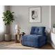 WOBA Bean Bag Mattress, Navy Blue