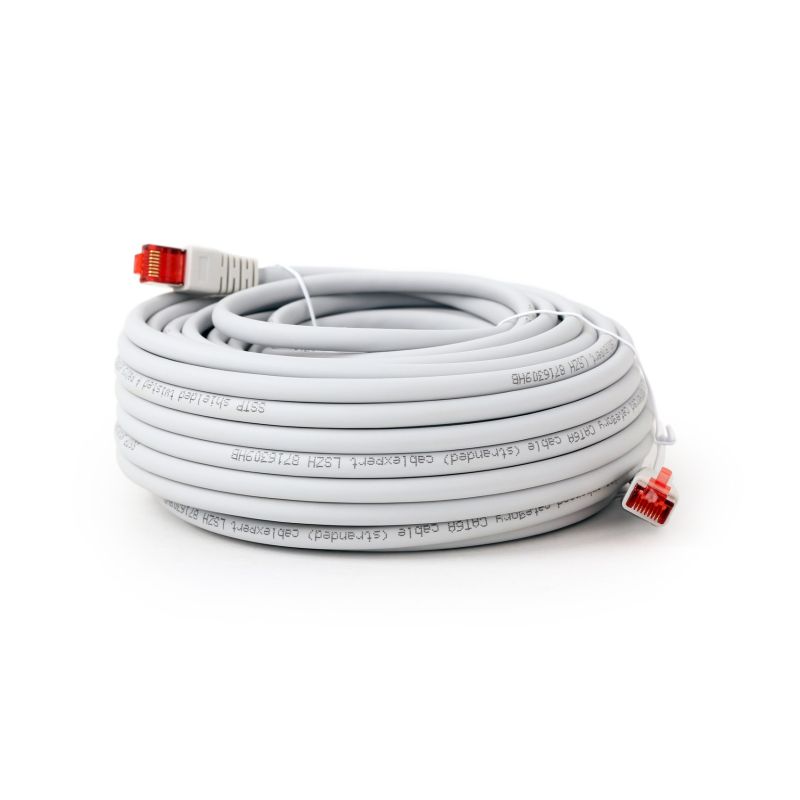 3. GEMBIRD SFTP PATCH CABLE RJ45 CAT. 6A LSZH 20M GREY