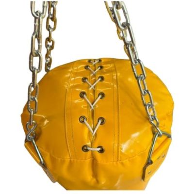 4. Plawil WWP-KIDS punching bag yellow 140 x 35 cm filled